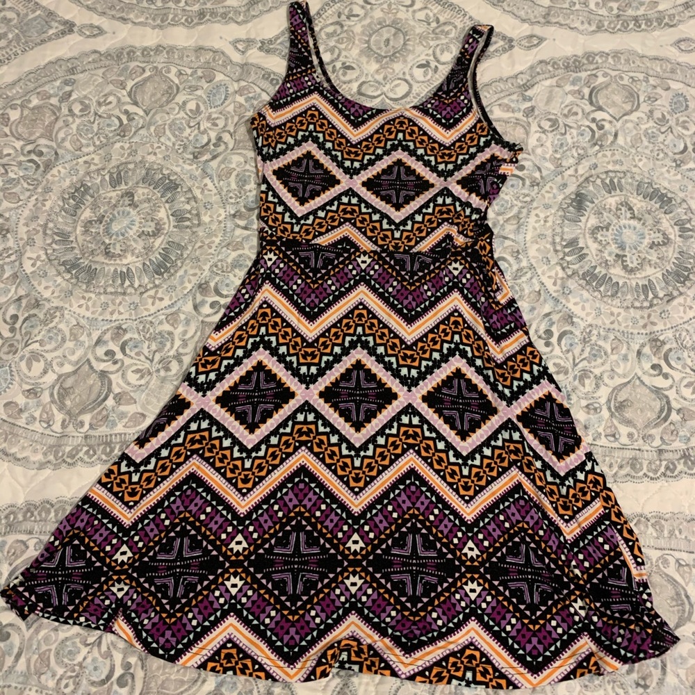 Express Dress With Tribal Design